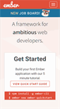 Mobile Screenshot of emberjs.com